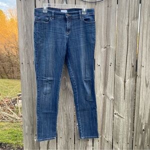 Liz Claiborne Boyfriend 8 Medium Wash Jeans